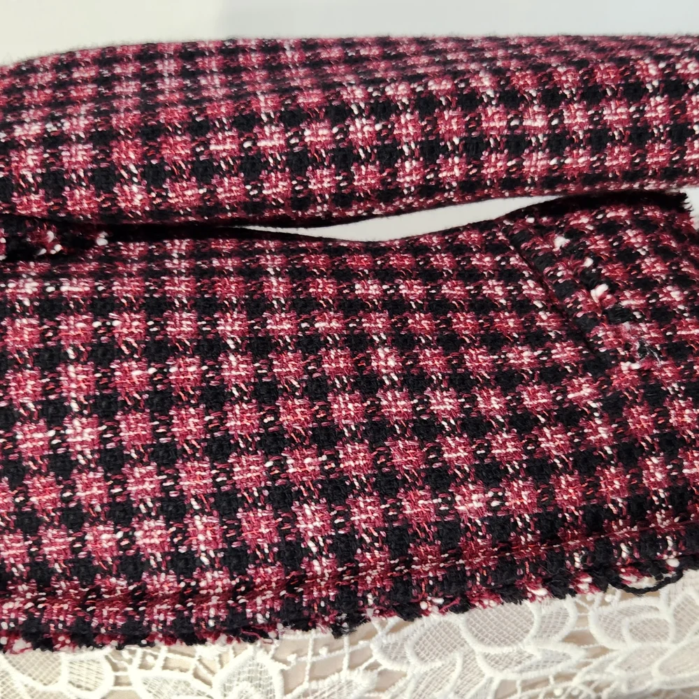 Hugo Boss Red and Black Tailored Blazer - Picture 3 of 15